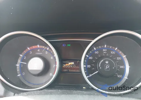 2011 Hyundai Sonata Gls из США, поврежденный, VIN 5NPEB4AC3BH139190